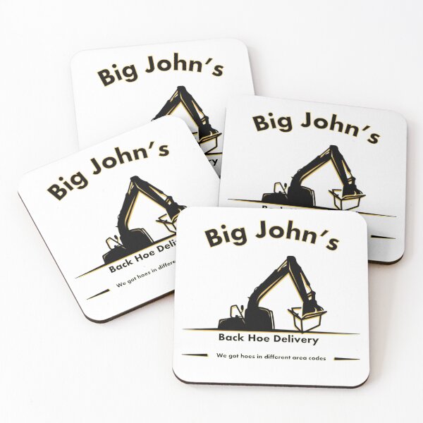 Item preview, Big John's Back Hoes designed and sold by MrDaddyTs.