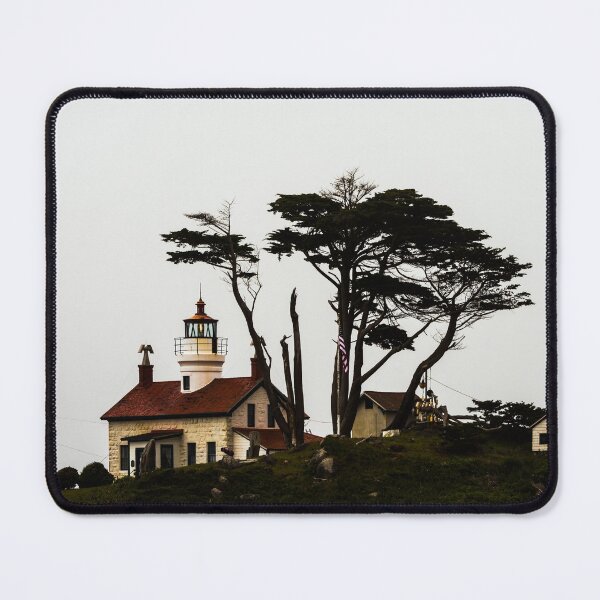 Item preview, Lighthouse at Battery Point, California designed and sold by OrcaNature.