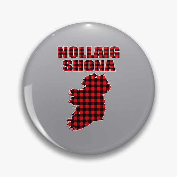 Item preview, Nollaig Shona Buffalo Check Ireland Design designed and sold by RaglanRose.