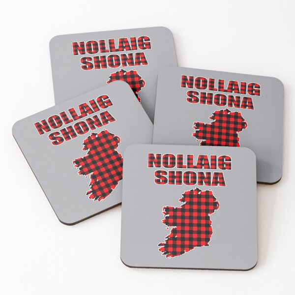 Item preview, Nollaig Shona Buffalo Check Ireland Design designed and sold by RaglanRose.
