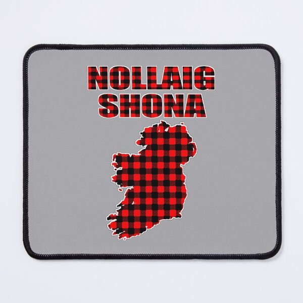Item preview, Nollaig Shona Buffalo Check Ireland Design designed and sold by RaglanRose.