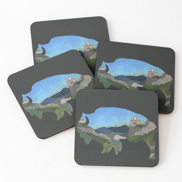 Item preview, Bighorn Trail Run Bison designed and sold by PerservereFoxy.