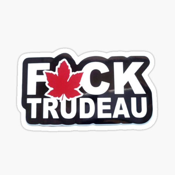 Artikel-Vorschau von Scheiß auf Trudeau, designt und verkauft von merchantability.