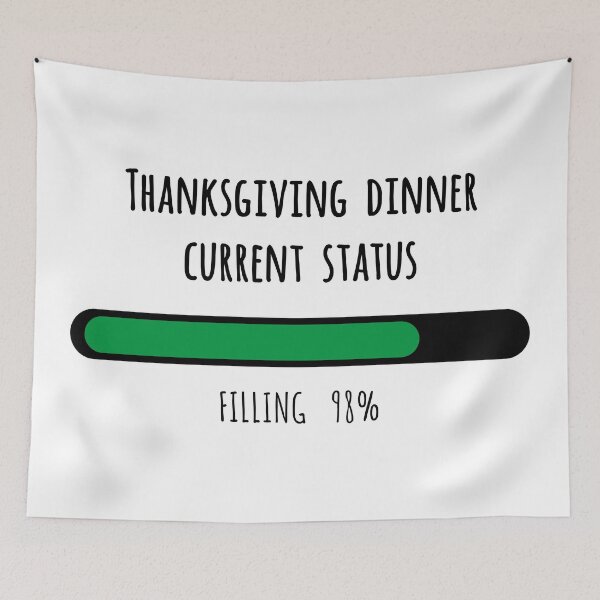 Item preview, Thanksgiving dinner status bar 1 designed and sold by Martapp.