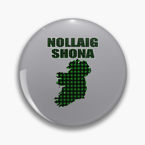 Item preview, Nollaig Shona Buffalo Check Ireland Design designed and sold by RaglanRose.