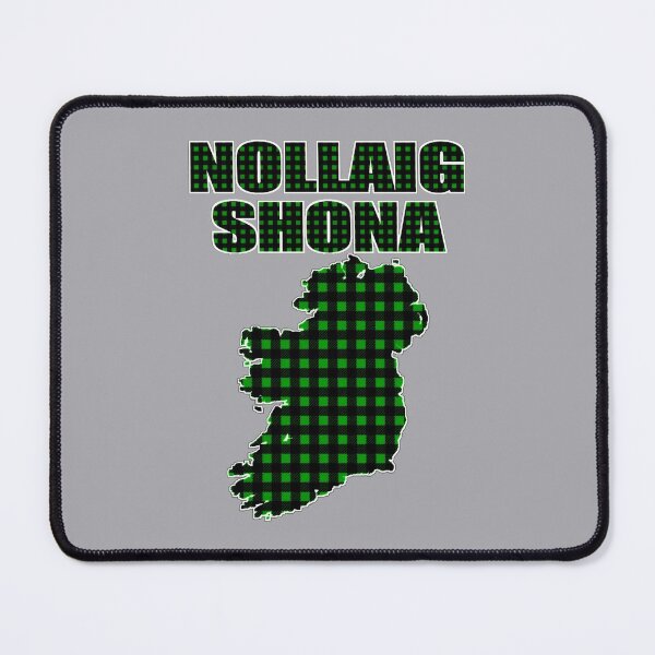 Item preview, Nollaig Shona Buffalo Check Ireland Design designed and sold by RaglanRose.