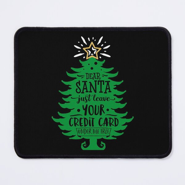 Item preview, Dear Santa Leave Your Card Funny Christmas Tree Holiday designed and sold by CharJens.