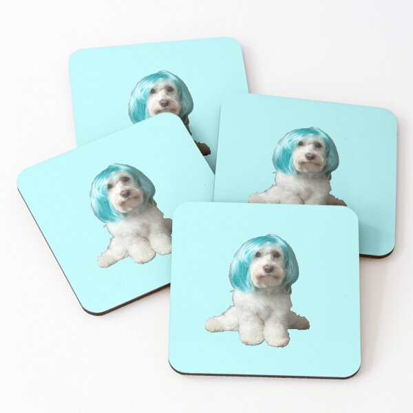 Item preview, Perro con peluca designed and sold by Batartiste.