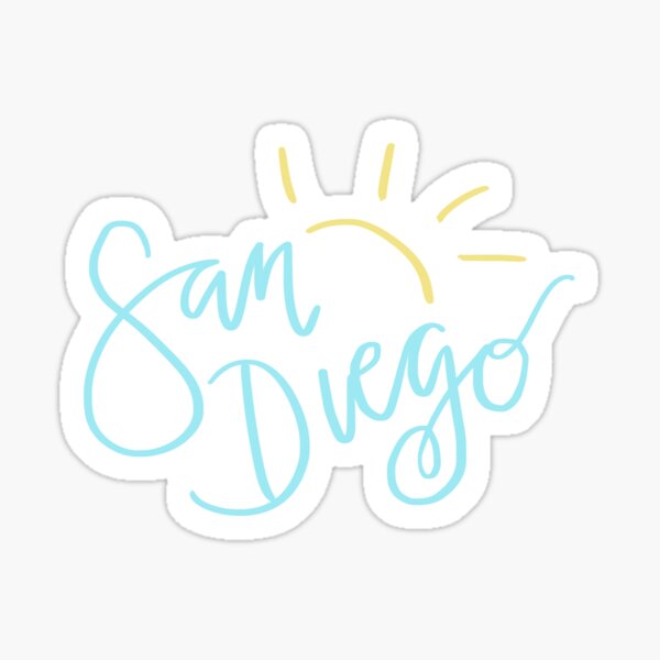 San Diego Sticker