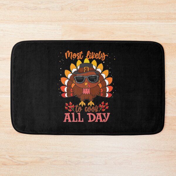 Item preview, Most likely to Cook All Day Thanksgiving Family Matching  Set funny gift for couples son designed and sold by wi trendshop.