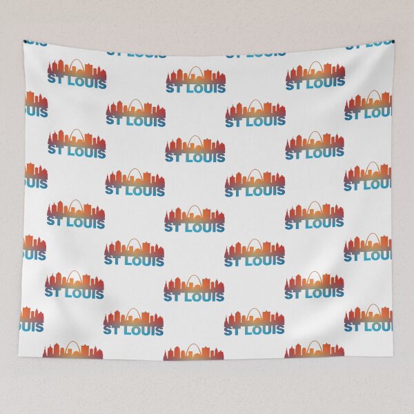 Item preview, St Louis City Skyline Landmark designed and sold by PrintNJoy.