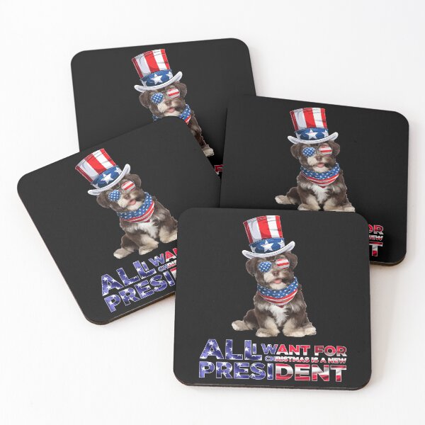 Item preview, All I Want For Christmas Is A New President designed and sold by FikirSanat.
