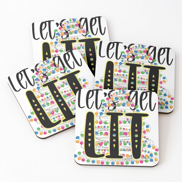 Item preview, Let's get lit designed and sold by Snarky Momma.