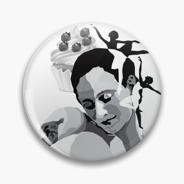 Item preview, Anna Pavlova vintage portrait designed and sold by CatCoconut-Art.