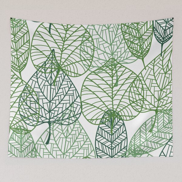 Item preview, Geometric Pattern Green Shades designed and sold by LunaticArtWork.