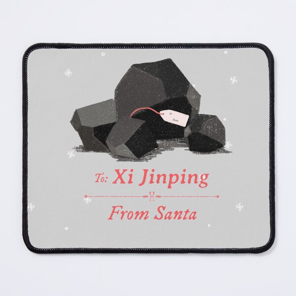 Item preview, Chairman Xi's Naughty Christmas Graphic designed and sold by ReRevolution.