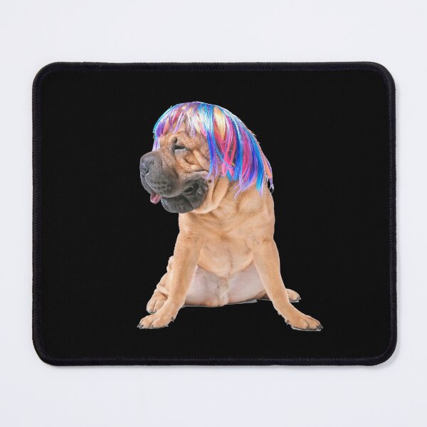 Item preview, Dog in wig designed and sold by Batartiste.
