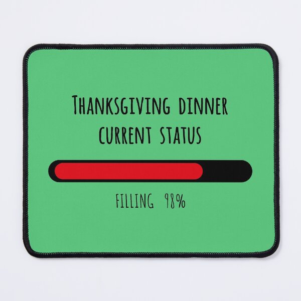 Item preview, Thanksgiving dinner status bar 2 designed and sold by Martapp.