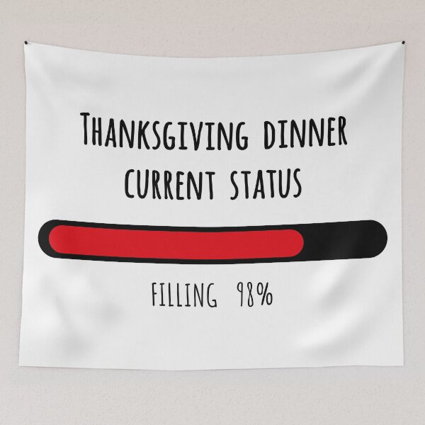 Item preview, Thanksgiving dinner status bar 2 designed and sold by Martapp.