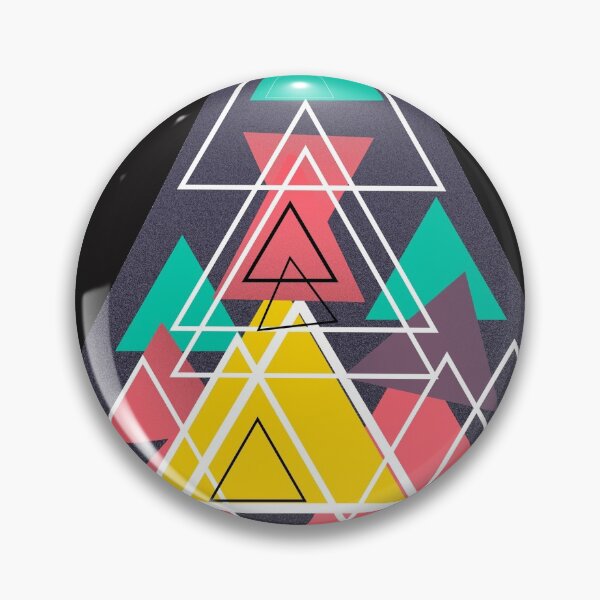 Item preview, Triangle Abstract Geometric Art Design designed and sold by marvacousins246.