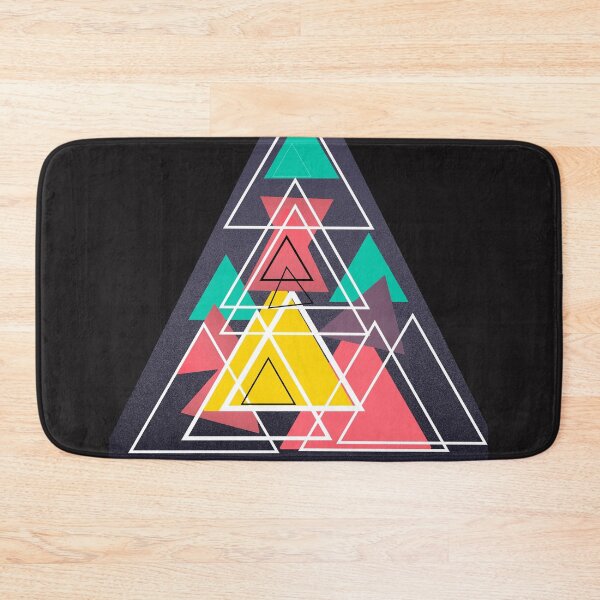 Item preview, Triangle Abstract Geometric Art Design designed and sold by marvacousins246.
