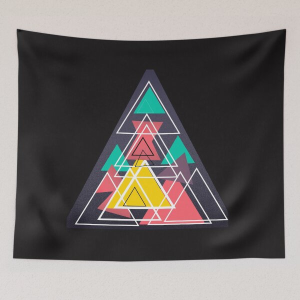 Item preview, Triangle Abstract Geometric Art Design designed and sold by marvacousins246.