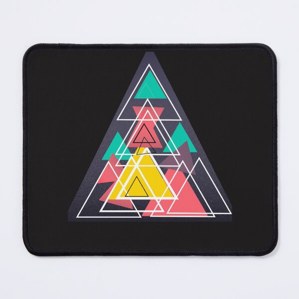 Item preview, Triangle Abstract Geometric Art Design designed and sold by marvacousins246.