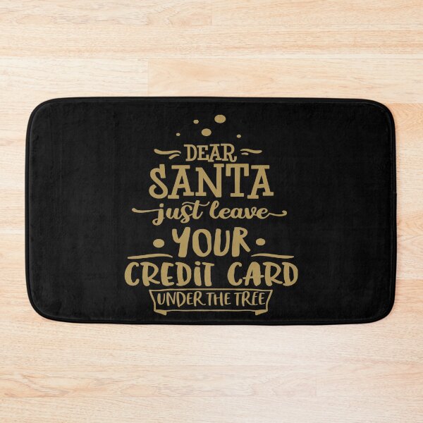 Item preview, Dear Santa Leave Your Card Funny Christmas Tree Holiday designed and sold by CharJens.