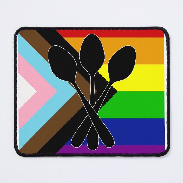 Item preview, Spoonie Progress Pride Flag Chronic Illness LGBT+  designed and sold by BrianaDragon.