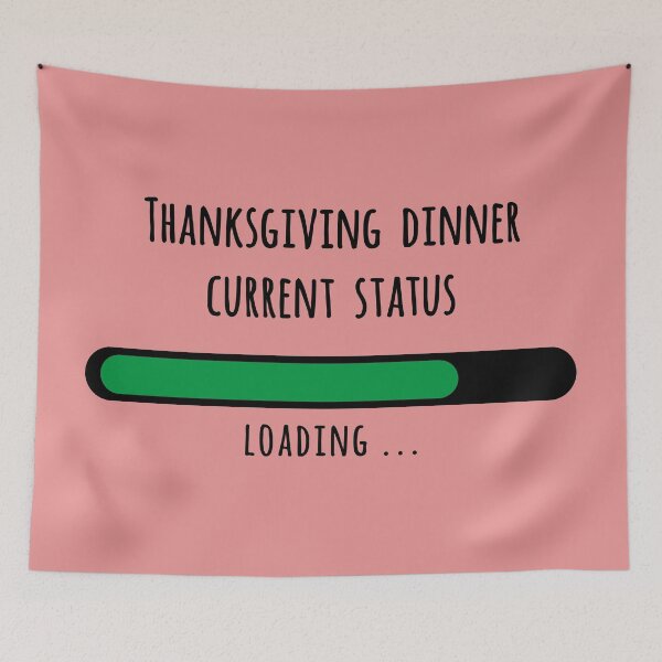Item preview, Thanksgiving dinner status bar 3 designed and sold by Martapp.