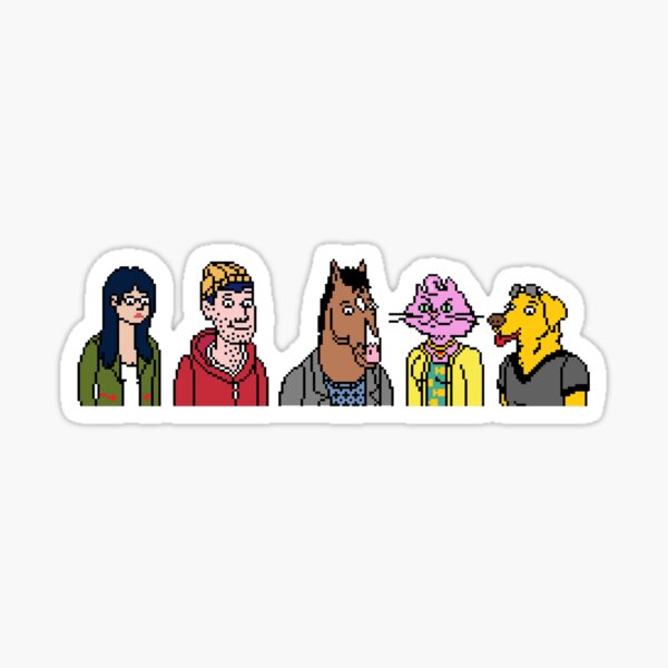 Item preview, Horseman - Horseman And Friends Pixel Art Design  designed and sold by Pixelguyk.