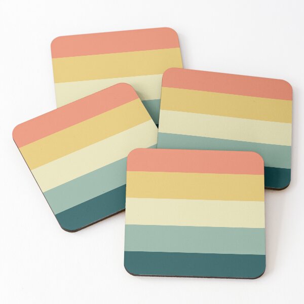 Item preview, Old School Retro Stripes Pattern designed and sold by roboticaldad.