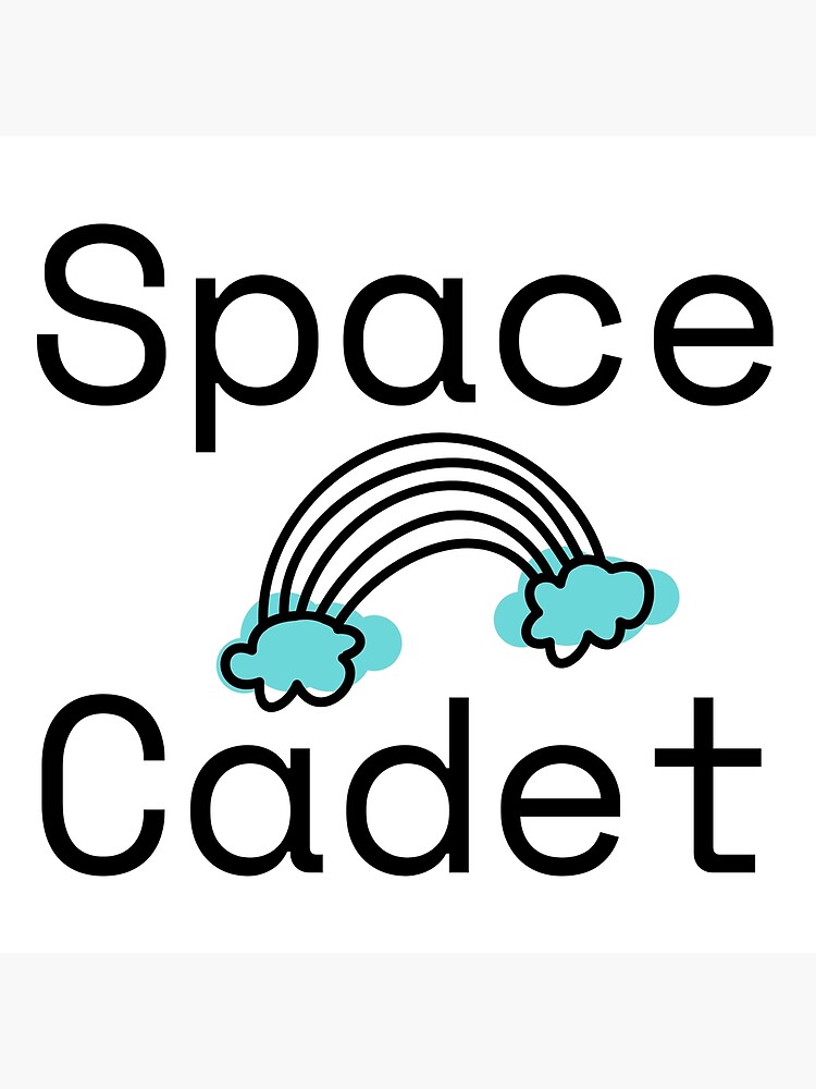 "Space Cadet" Poster for Sale by KeturahCreative Redbubble