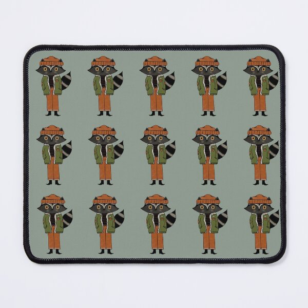 Item preview, Hipster Trash Raccoon  designed and sold by BirdinaHat.