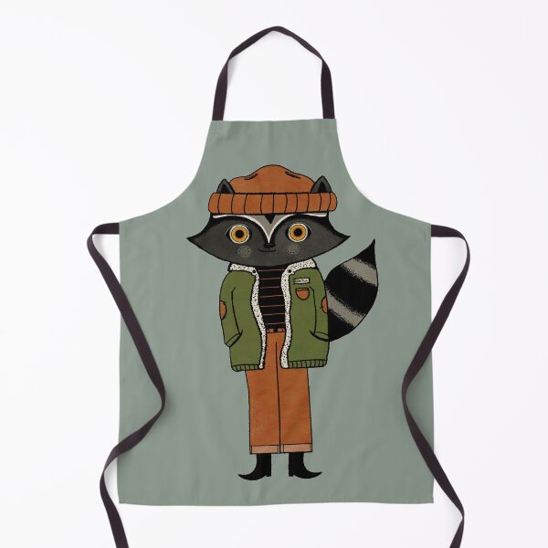 Item preview, Hipster Trash Raccoon designed and sold by BirdinaHat.