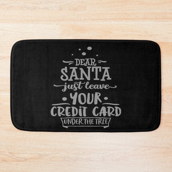 Item preview, Dear Santa Leave Your Card Funny Christmas Tree Holiday designed and sold by CharJens.