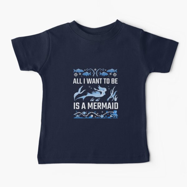 Item preview, Ugly Christmas - All I Want To Be Is A Mermaid designed and sold by NoPlanB.