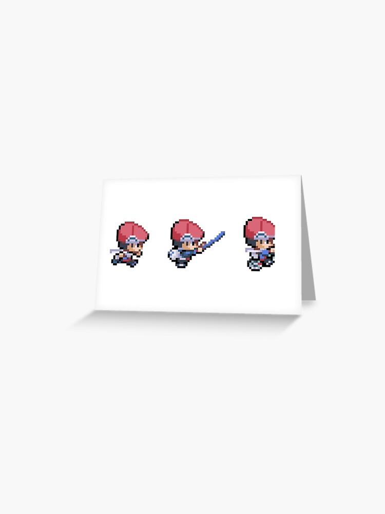 Red 3 Pixel Sprites | Sticker