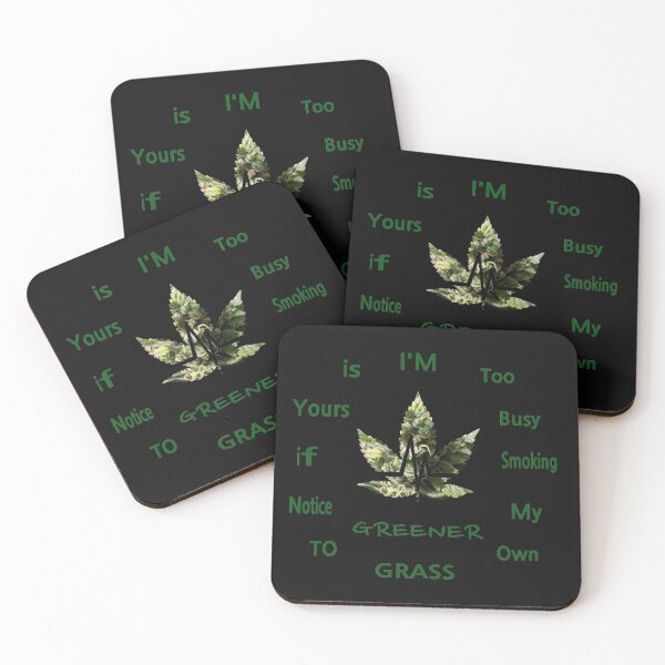 Item preview, life is greener designed and sold by  CannaGranny™ .