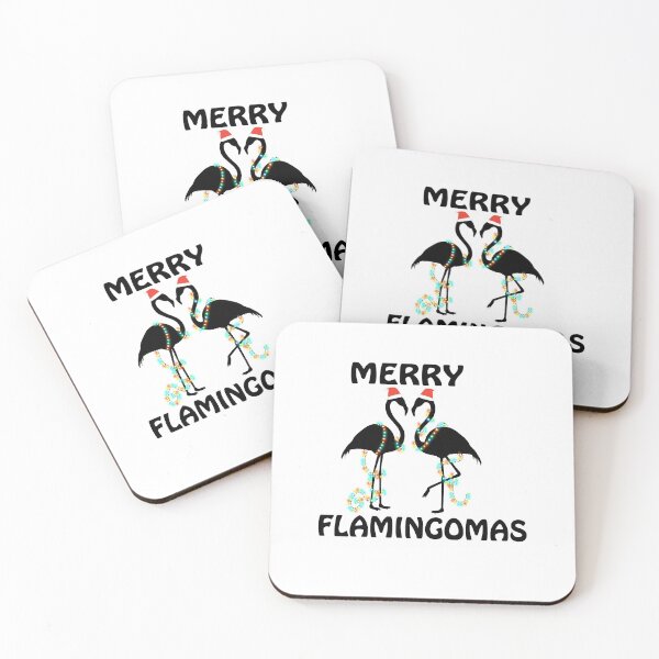 Item preview, Flamingo Christmas, Flamingo Xmas, Flamingo Lover Christmas Gift, Merry Flamingomas, Flamingo Holiday Gift designed and sold by LusterCraft.