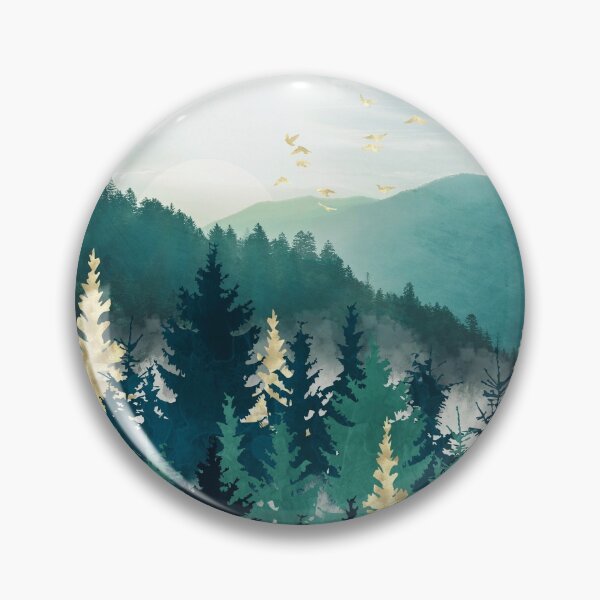 Item preview, Blue Forest Mist designed and sold by spacefrogdesign.