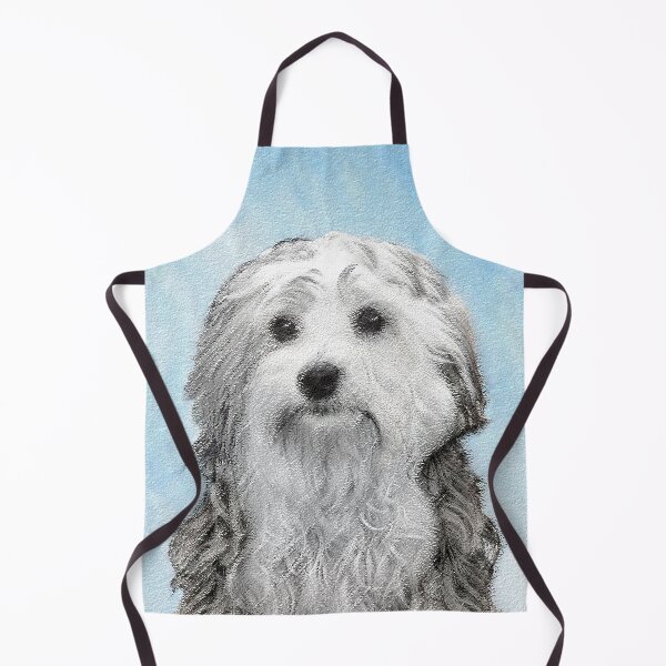 Item preview, Lowchen Painting - Cute Original Dog Art designed and sold by alpendesigns.