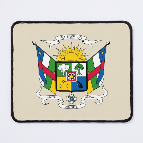 Item preview, Coat of arms of the Central African Republic - National Emblems designed and sold by webdango.