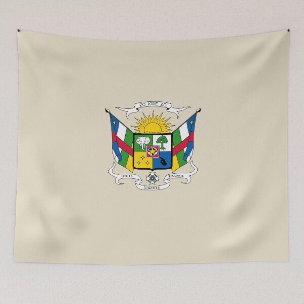 Item preview, Coat of arms of the Central African Republic - National Emblems designed and sold by webdango.
