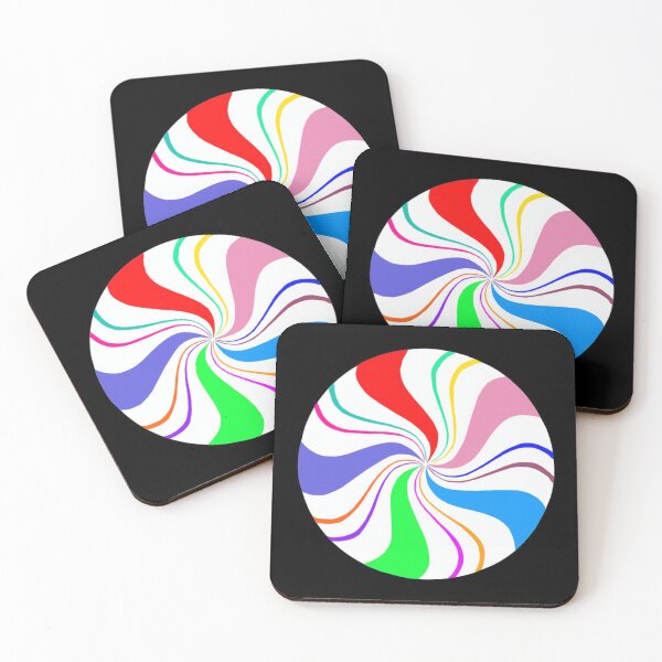 Item preview, Round Rainbow Peppermint Candy designed and sold by Deborah Camp.
