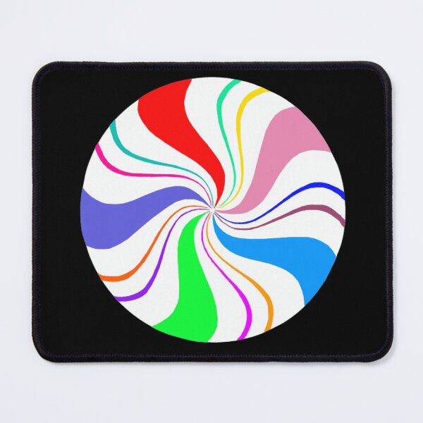 Item preview, Round Rainbow Peppermint Candy designed and sold by Deborah Camp.