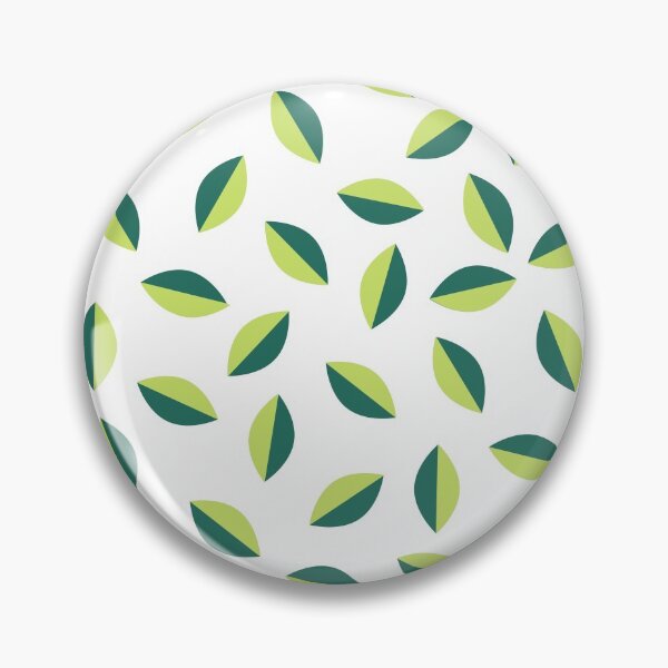 Item preview, Diagonal Leaf Pattern | Two Tone Green Leaves on White designed and sold by WordsToArt.
