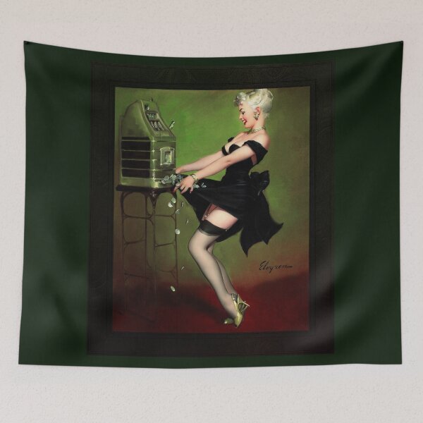 Item preview, Pot Luck by Gil Elvgren Vintage Xzendor7 Old Masters Reproductions designed and sold by Xzendor7 Digital Art Creations.