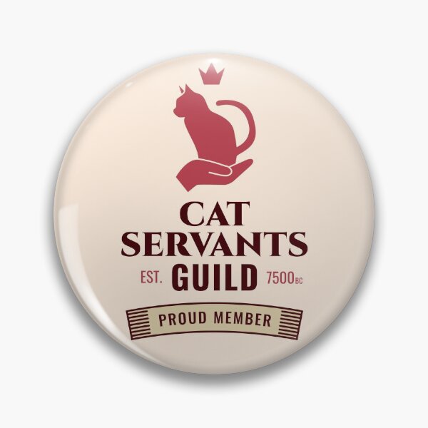 Item preview, Member of the Cat Club, Pink Badge designed and sold by projectpima.