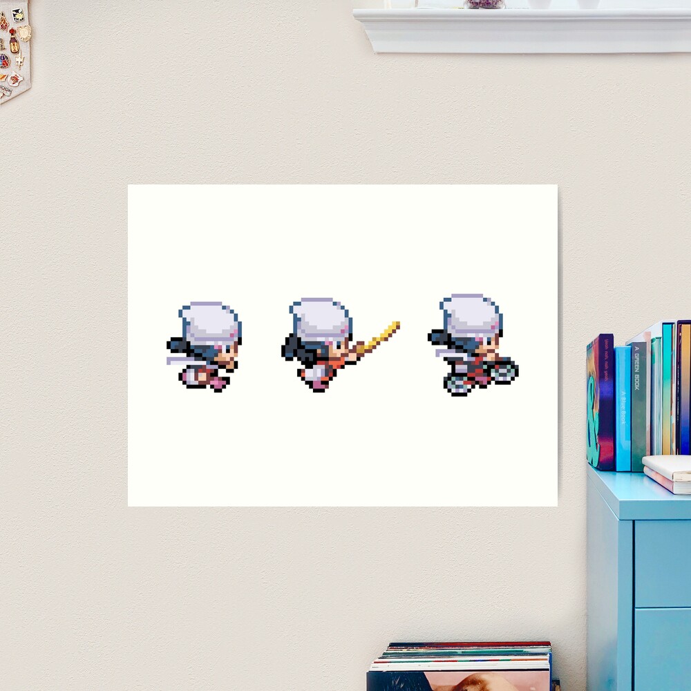 Dawn Platinum 3 Sprites Poster for Sale by rachxt